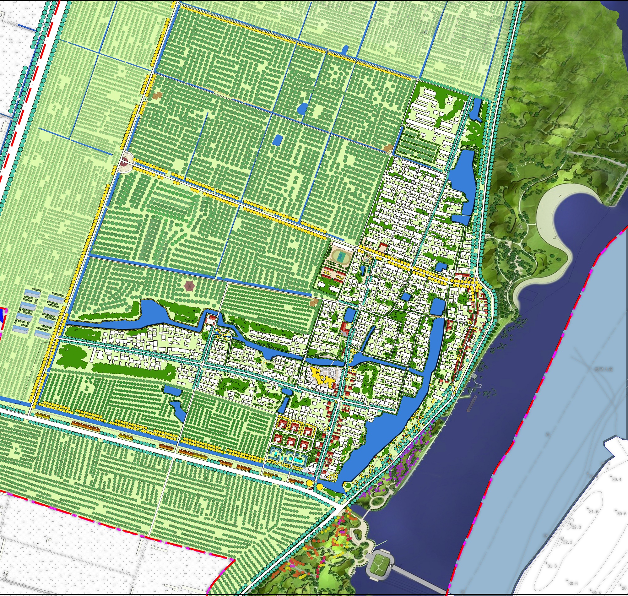 邳州市官湖鎮授賢特色田園鄉村規劃設計