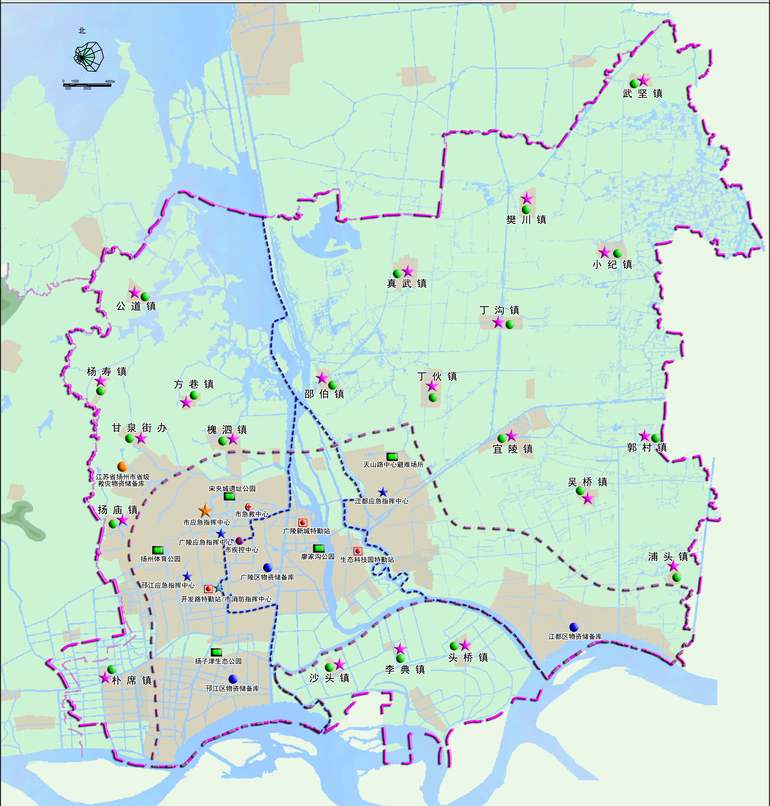 揚州市城市綜合防災規劃(2019~2035)