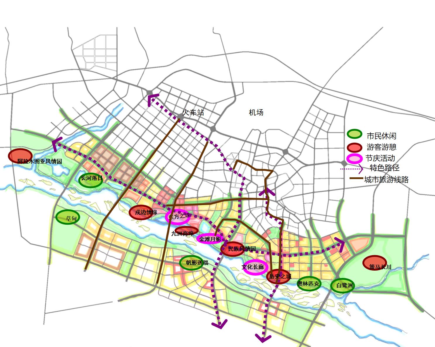 伊甯市伊犁河景觀帶城市設計